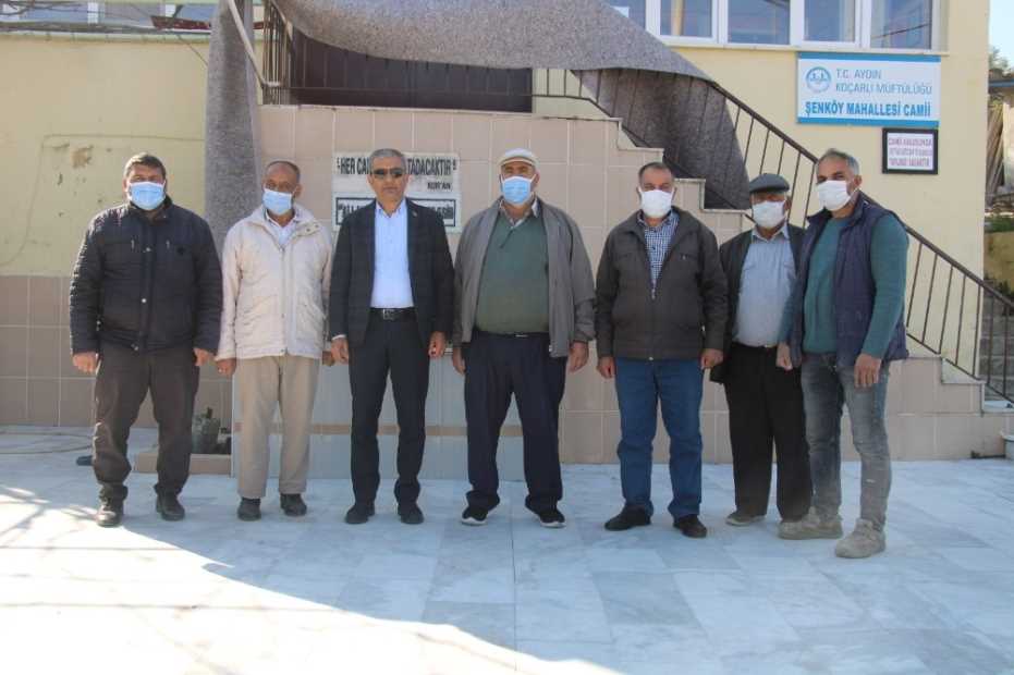 Koçarlı’Da Şenköy Camii 37 Yıl Sonra Yenileniyor 