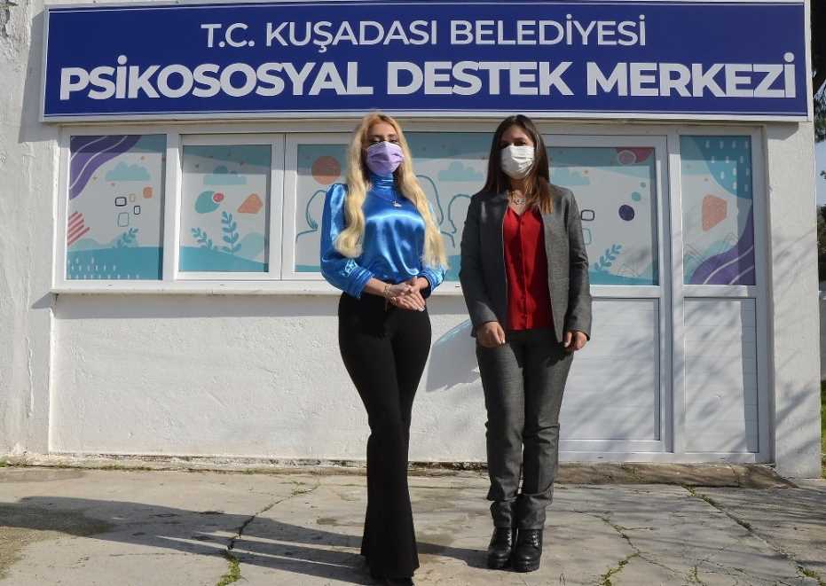 Kuşadası Belediyesi’Nden Deprem Ve Salgından Etkilenenlere Psikolojik Destek