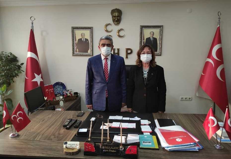 Mhp Aydın İl Kadın Kolları’Nda Bayrak Değişimi