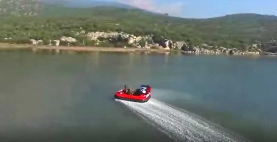 Milli Parkın Uçan Teknesi Görücüye Çıktı 