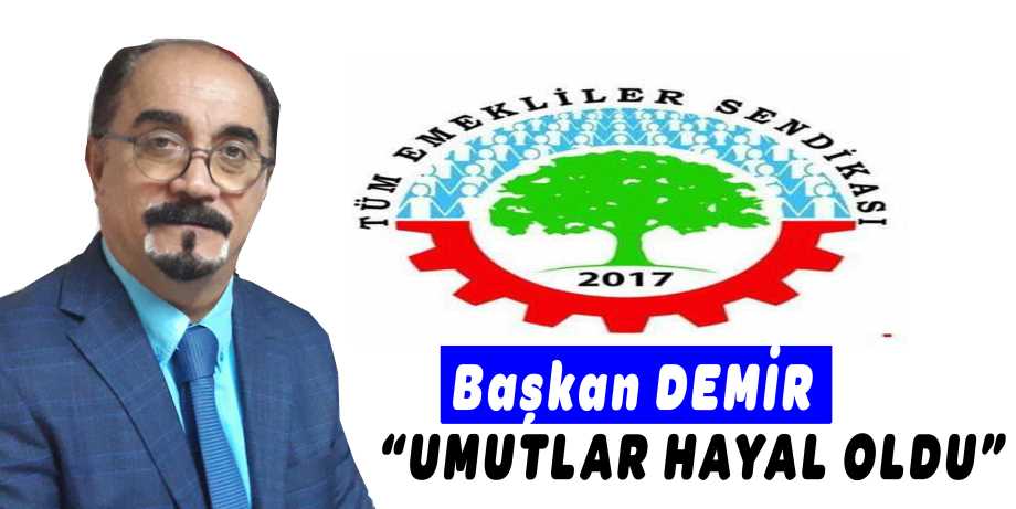 SENDİKA ŞUBE BAŞKANI ASGARİ ÜCRET ORANINI ELEŞTİRDİ