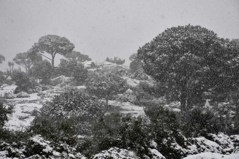 Söke’De Yüksek Kesimlerde Kar Yağışı Etkili Oldu 