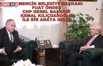 GERMENCİK BELEDİYE BAŞKANI FUAT ÖNDEŞ CHP GENEL BAŞKANI KEMAL KILIÇDAROĞLU İLE BİR ARAYA GELDİ