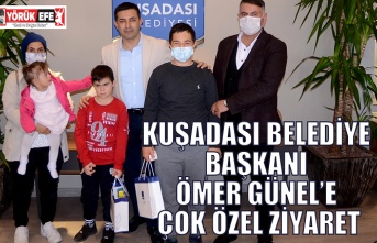 KUŞADASI BELEDİYE BAŞKANI ÖMER GÜNEL’E ÇOK ÖZEL ZİYARET