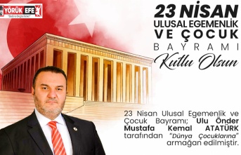 BAŞKAN YASAN"23 NİSAN ECDADIMIZIN GELECEK NESİLE VERDİĞİ GÜVENDİR"