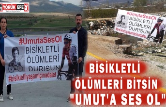 Bisikletli Ölümleri Bitsin "UMUT'A SES OL"