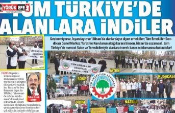 EMEKLİLER” İSYANLARDAYIZ GEÇİNEMİYORUZ” TÜM TÜRKİYE’DE ALANLARA İNDİLER