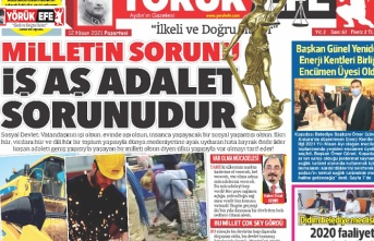 MİLLETİN SORUNU İŞ AŞ ADALET SORUNUDUR