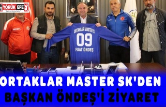 ORTAKLAR MASTER SK'DEN BAŞKAN ÖNDEŞ'İ ZİYARET