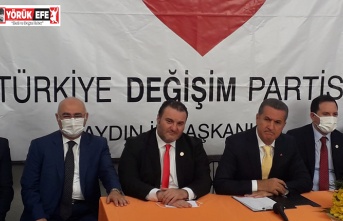 TÜRKİYE DEĞİŞİM PARTİSİ GENEL BAŞKANI AYDIN’DA