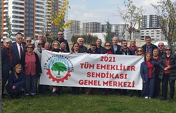 2021 Tüm Emekliler Sendikası’nın Ankara Yeni Mahallede Küçük Bir Ormanı Var Artık