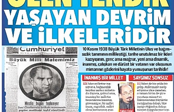 Ölen Tendir Yaşayan Devrim Ve İlkeleridir