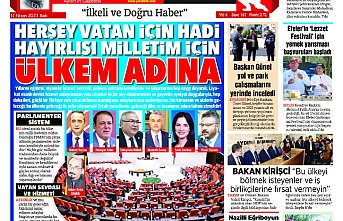 Herşey Vatan İçin Hadi Hayırlısı Milletim İçin Ülkem Adına