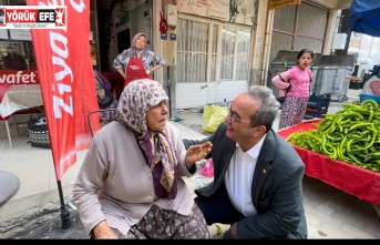 Emekli, üretici, esnaf, CHP’li Tezcan’a dert yandı “Böyle pahalılık görmedik.”