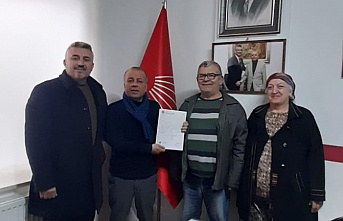 Rozetleri  CHP’li Gökmen Taktı