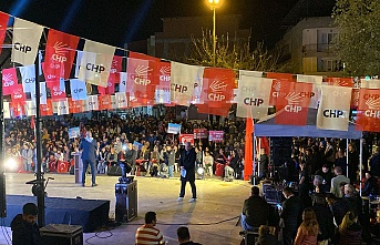 CHP’li Zencirci gövde gösterisi yaptı, Ortaklar böyle miting görmedi