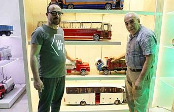 Hobisi ekmek kapısına dönüştü, el yapımı maket araçlar dünyaya açıldı