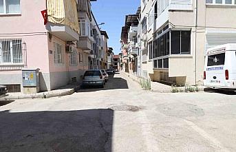 Nazillide yollar yenileniyor