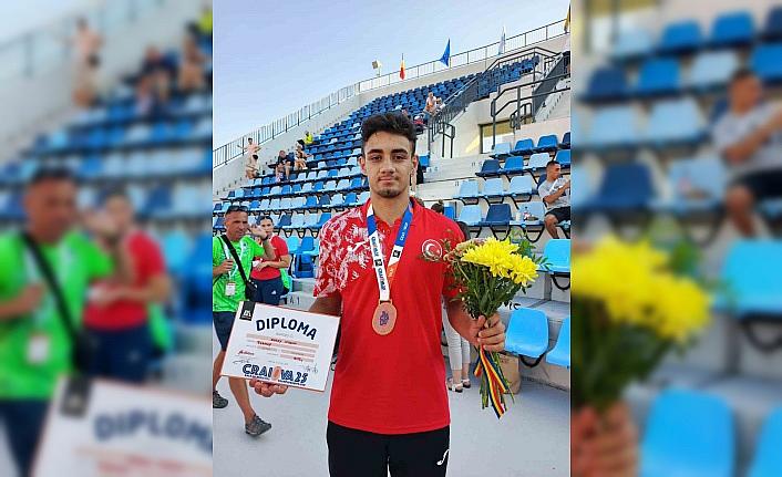 Aydınlı milli sporcu Balkan Şampiyonu oldu