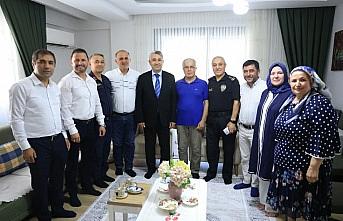 İncirliova protokolü gazi Çalışkanı unutmadı