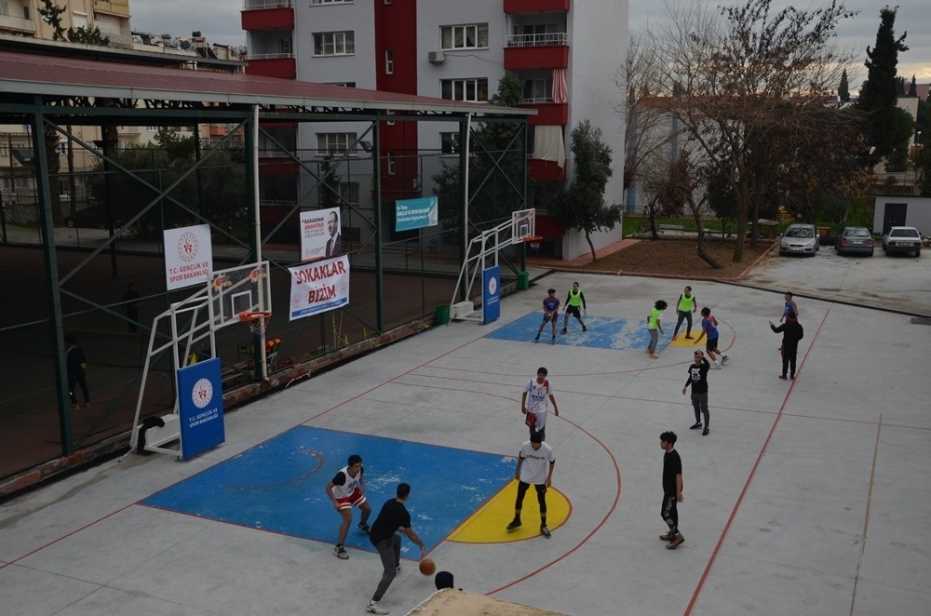Aydın’Da Sokak Basketbolu Turnuvası Renkli Görüntülere Sahne Oldu 