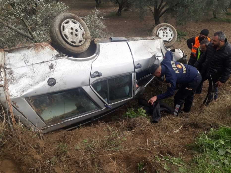 Aydın’Da Trafik Kazası: 2 Yaralı 