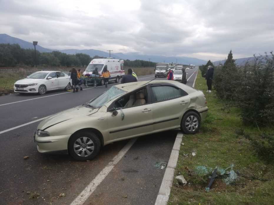 Aydın’Da Trafik Kazası: 4 Yaralı 