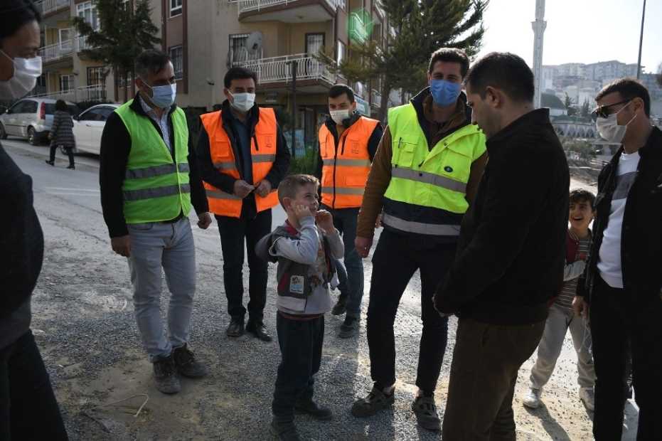 Başkan Günel Altyapı Ve Üstyapı Çalışmalarını Denetledi 