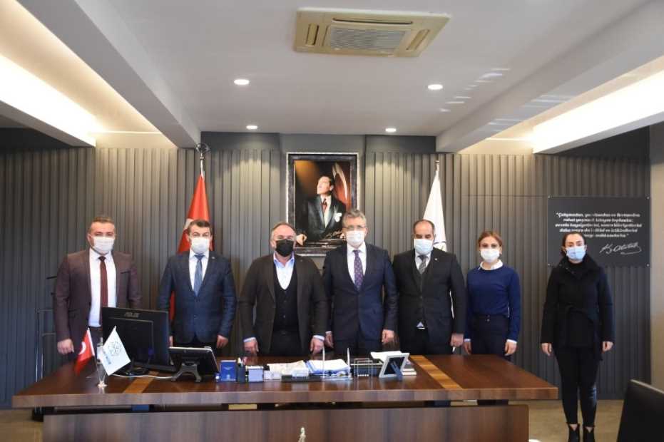Edremit Belediye Başkanı Arslan, Başkan Öndeş İle Görüştü 