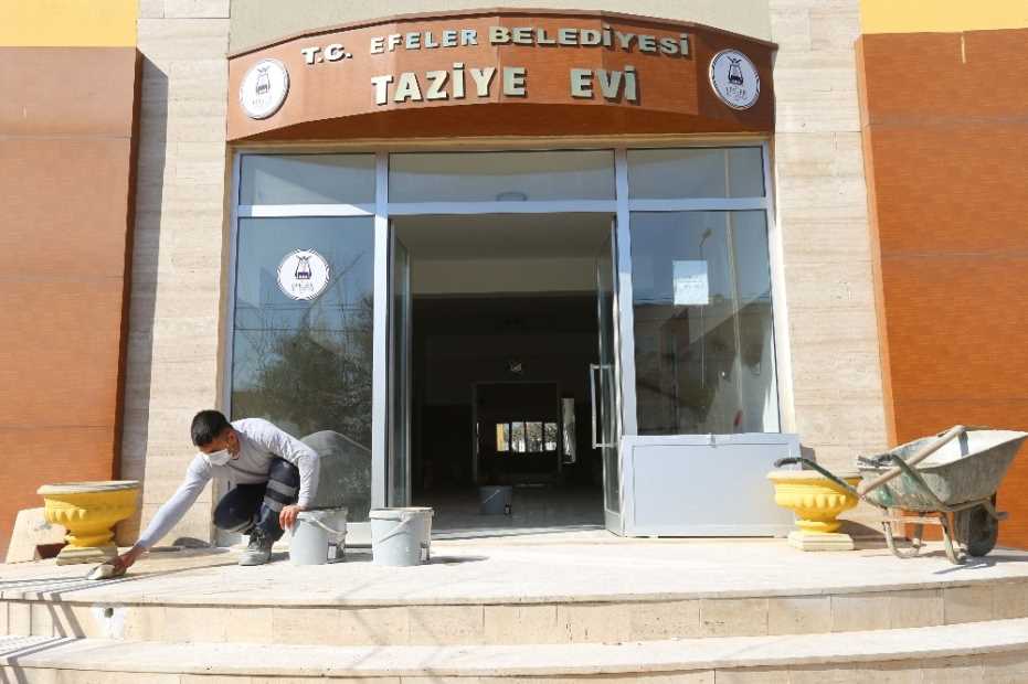 Efeler Belediyesi, Taziye Evini Yeniliyor 