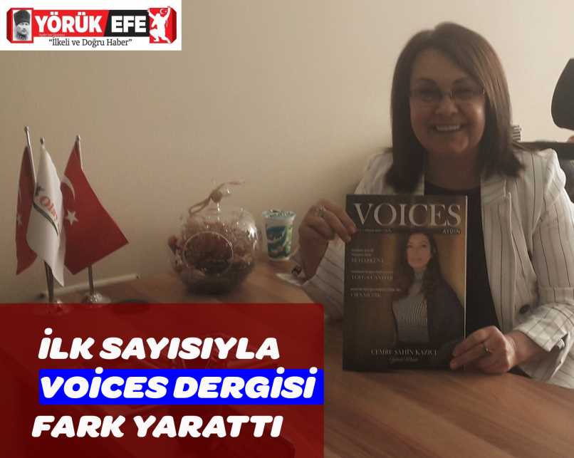 Fatma Yazıcı Voices Dergisiyle Gene Fark Yarattı