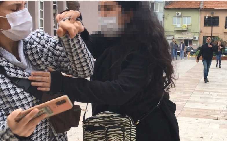 Gazetecilere Saldıran Kadın Gözaltına Alındı 