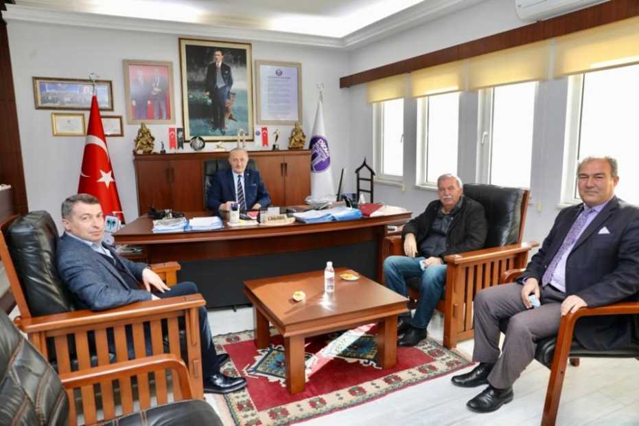 Germencik Belediye Başkan Yardımcısı Bircan, Başkan Atabay İle Görüştü 