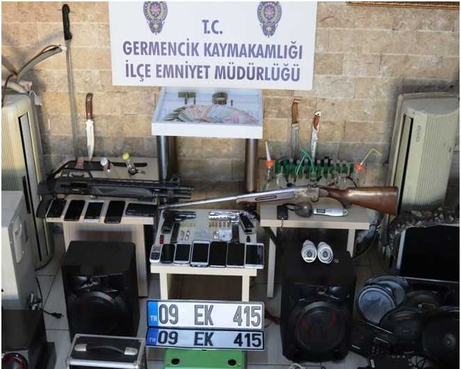 Germencik’Teki Operasyonda 9 Şahıs Gözaltına Alındı 