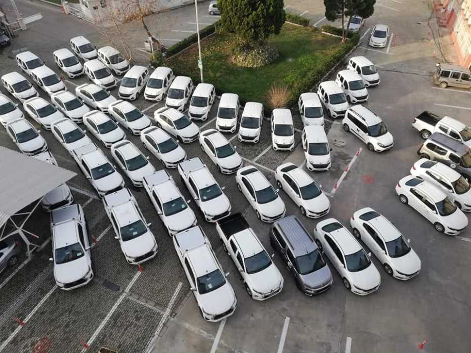 İl Tarım Müdürlüğü’Ne 54 Araç Tahsis Edildi 