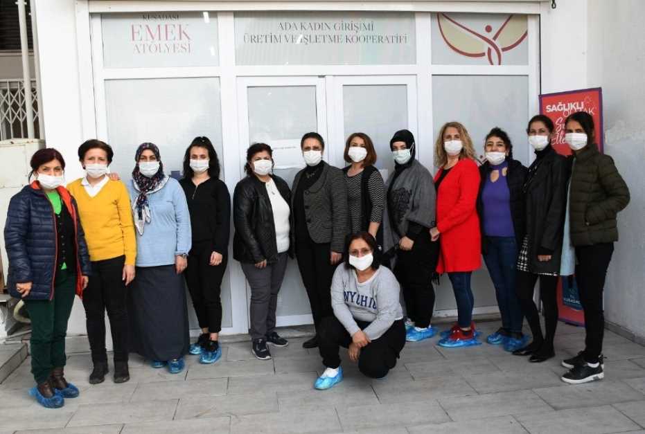 Kadın Üretim Kooperatifi 1,5 Milyon Maske Üretti 