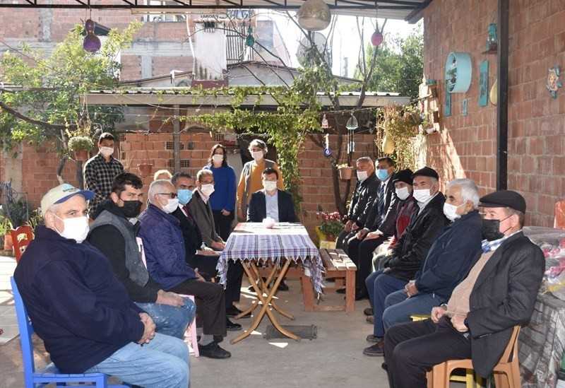 Kaymakam Şahin, Serçeköy Mahallesi Sakinleriyle Bir Araya Geldi 