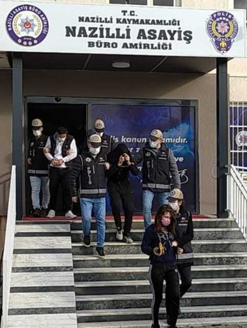 Nazilli’De Gaspçılar Yakayı Ele Verdi 