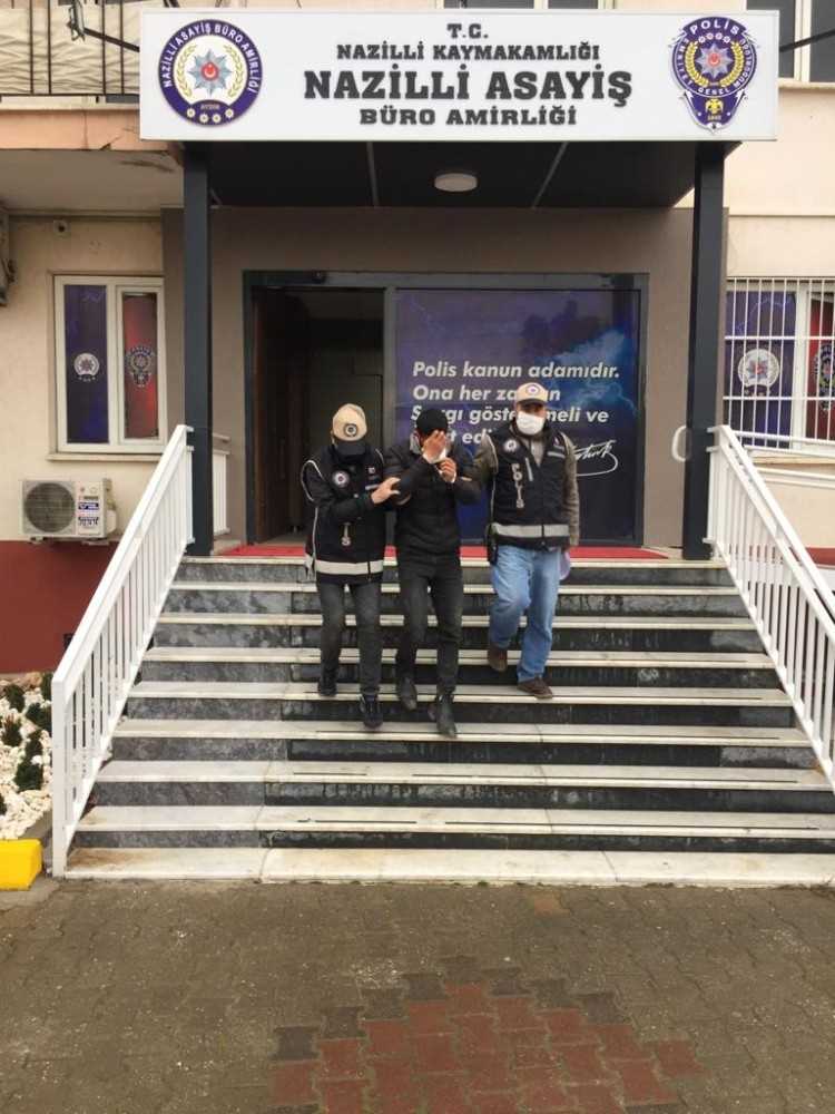 Nazilli’De Mazgal Hırsızı Yakalandı 