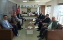 Başkan Akdoğan, İzmir’den gelen misafirlerini...
