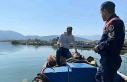 Bafa Gölü’nde doğal hayat Jandarmanın takibinde