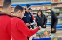 Çine’de zincir marketler denetlendi