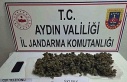 Didim’de yabancı uyruklu şahsın evinde 1 kilo...