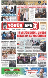 Yörük Efe Gazetesi ®️ | Aydın Haberler 30/09/2023 Manşeti