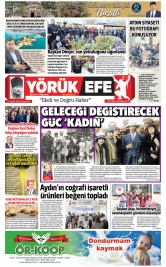 Yörük Efe Gazetesi ®️ | Aydın Haberler - 11.12.2023 Manşeti