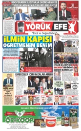 Yörük Efe Gazetesi ®️ | Aydın Haberler - 24.11.2021 Manşeti