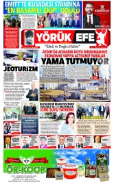 Yörük Efe Gazetesi ®️ | Aydın Haberler - 21.02.2022 Manşeti
