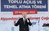 CHP Genel Başkanı Kılıçdaroğlu, Kuşadası'nda toplu açılış ve temel atma törenine katıldı