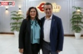 Özlem Çerçioğlu'ndan Başkan Yetişkin’e Destek Ziyareti