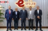 BAŞKAN YETİŞKİN CHP GENEL BAŞKAN YARDIMCISI ZEYBEK’İ AĞIRLADI